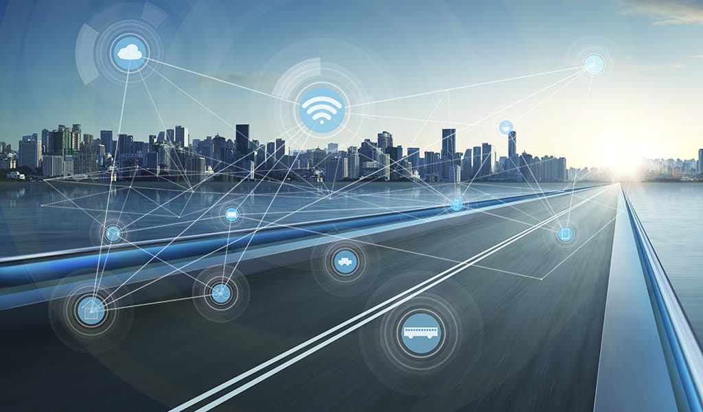 network of NB-IoT and LTE-M connections for the future of mobility