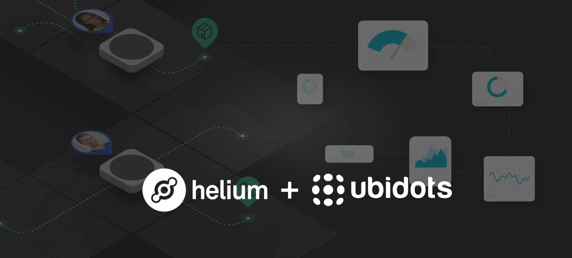 Helium and Ubidots Announce a next level plug-n-play partnership