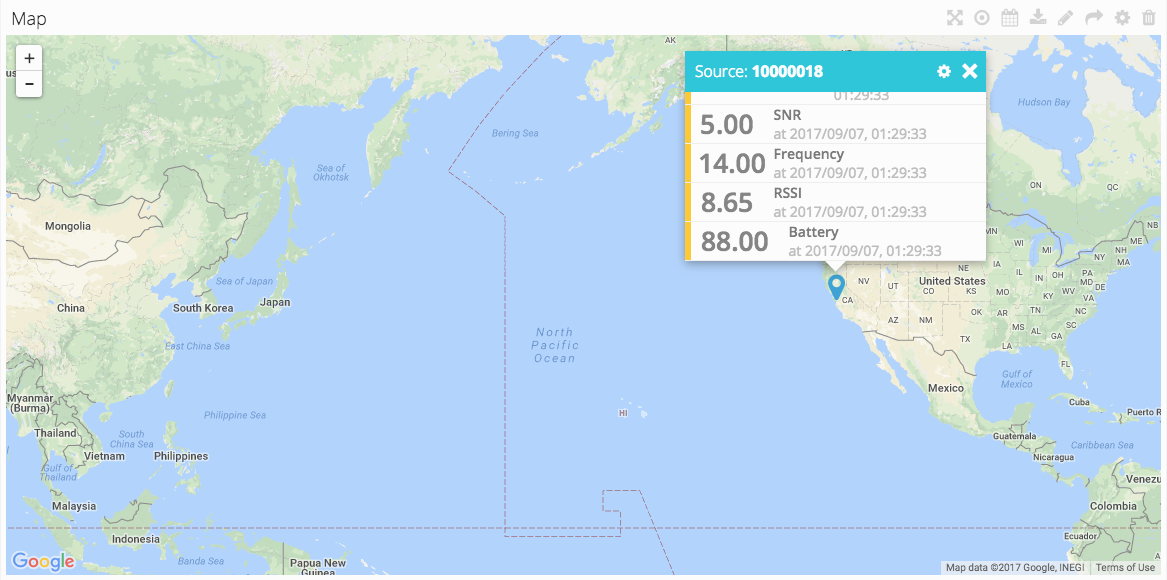 Mapas en tiempo real sin código web