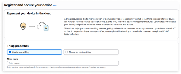 Getting started with AWS IoT Core