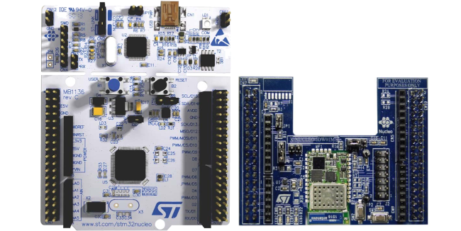 STM32 Nucleo-64 with Ubidots