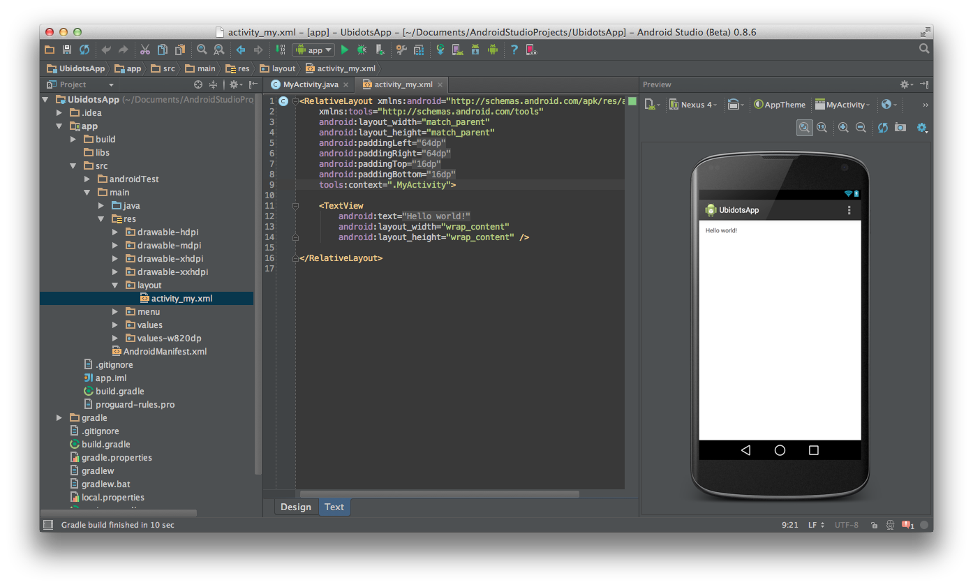 android studio fragment still shows activity layout